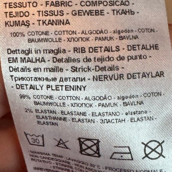 Armani Exchange Screw-Print Sweatshirt Size XS Graphic White Grey Preppy Grunge - Picture 10 of 10